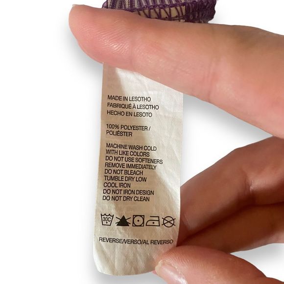 Izod Golf | Men’s Purple Micro Striped Polo Shirt | Size XL - Picture 4 of 9